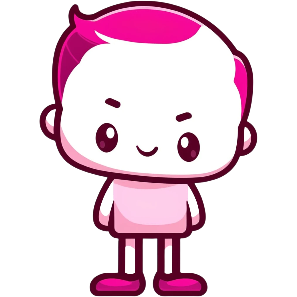 human silhouette, transparent glass with bright pink gradient from #FF335F to #FF99AA, shadows and highlights, minimalistic emoji