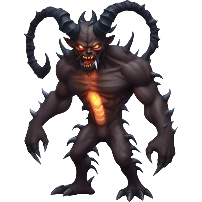 Warhammer 40k chaos demon emoji