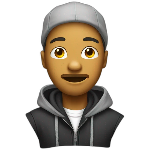 Personne qui rap emoji