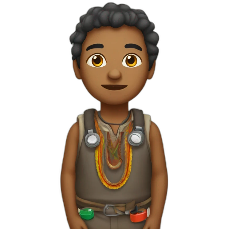 aboriginal with petrol emoji