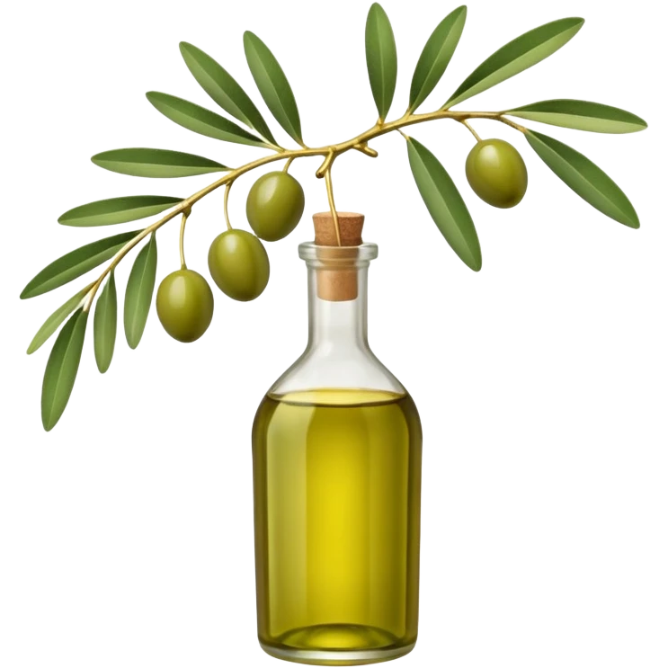 olive branch and olive oil emoji