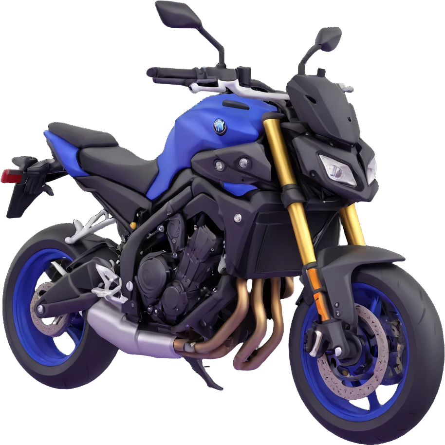 Yamaha MT09 motorcycle emoji