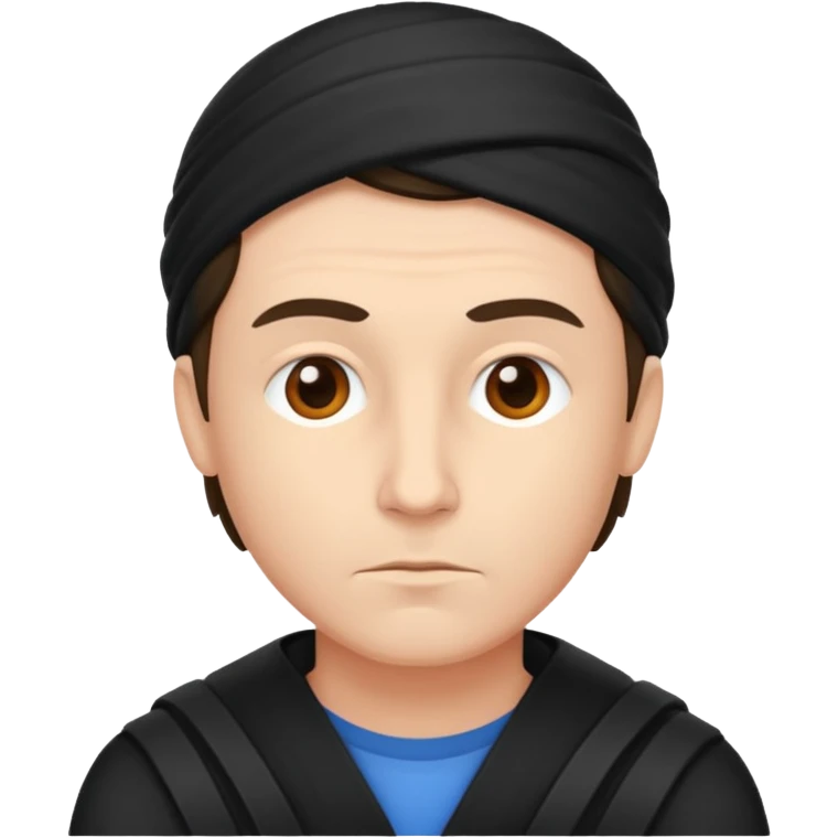 logical thinker, one person emoji