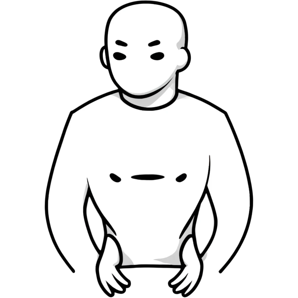 hand around neck emoji