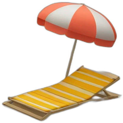 Taureaux dormant sur une plage  emoji
