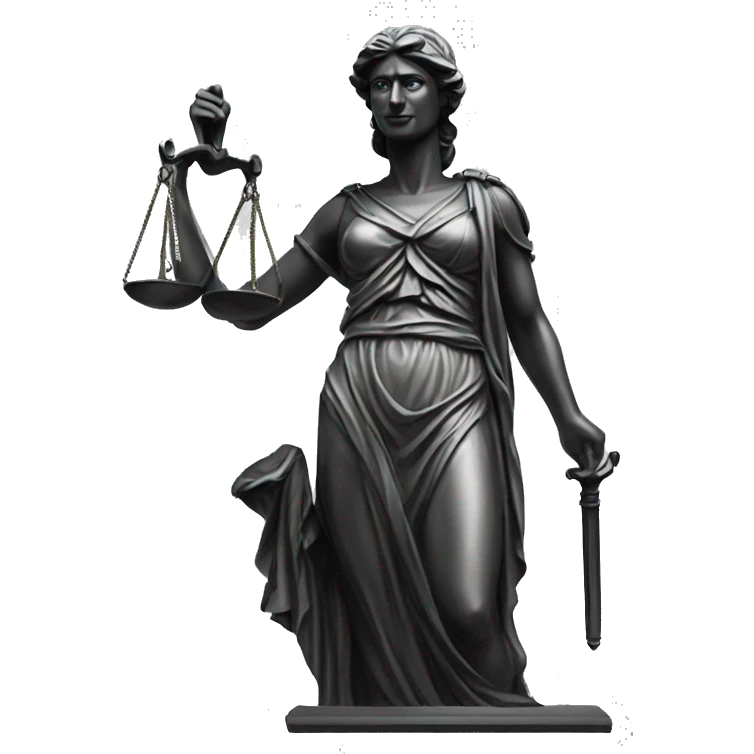 Justitia Statue  emoji