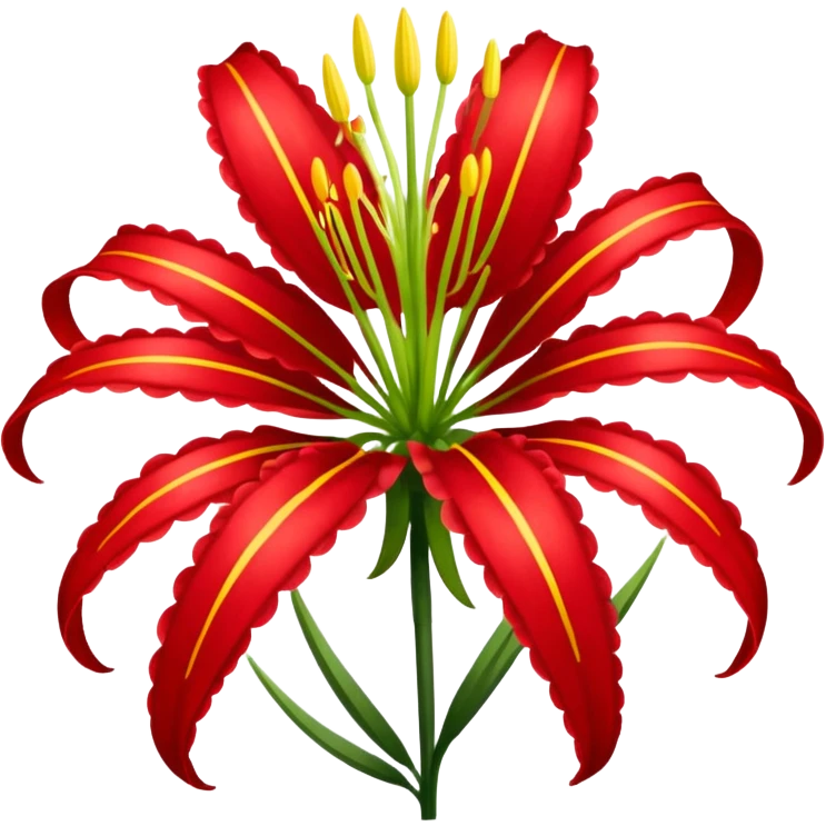 Red spider lily emoji
