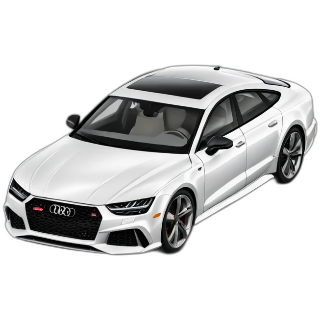 Voiture audi rs7 emoji
