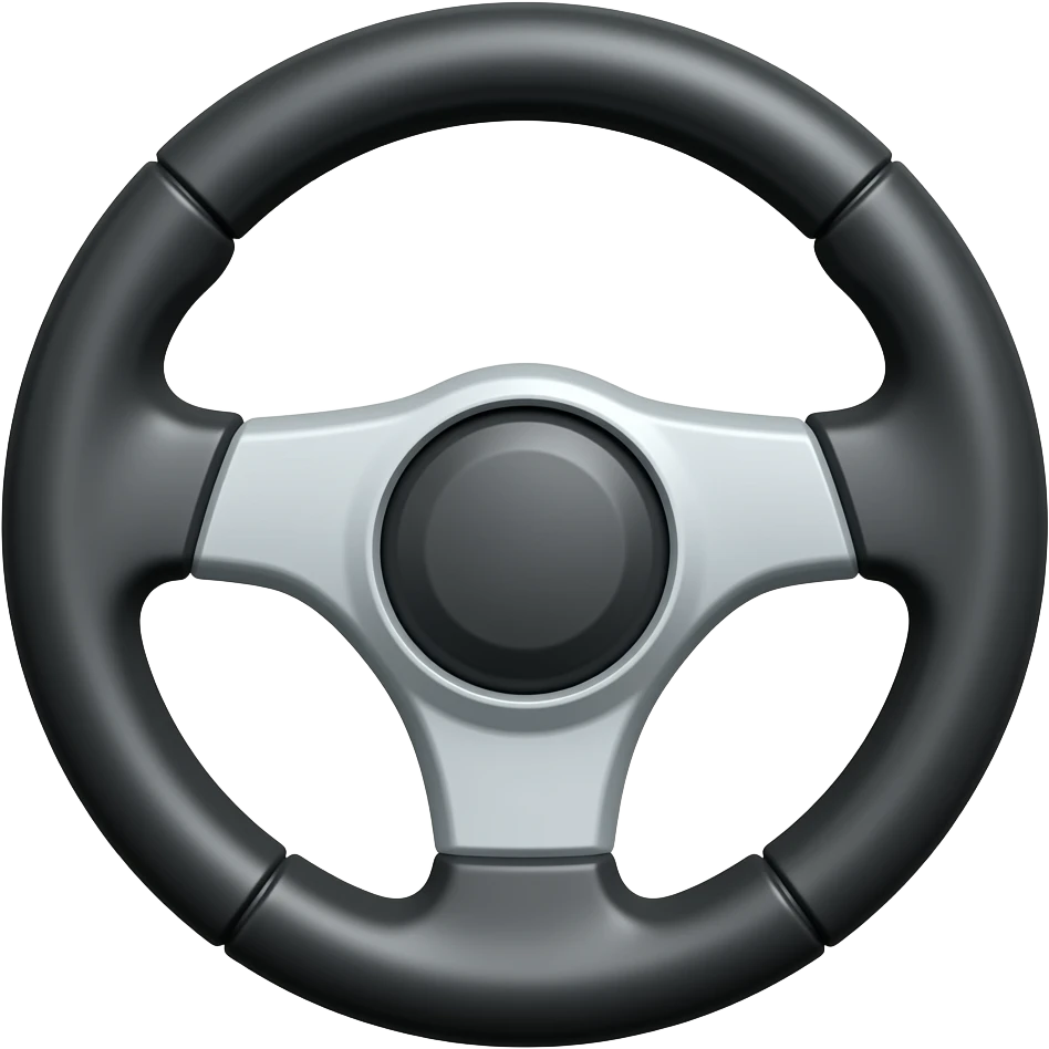 car stearing wheel emoji