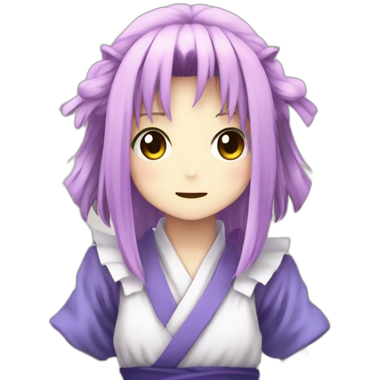 Satori komeji from touhou project emoji