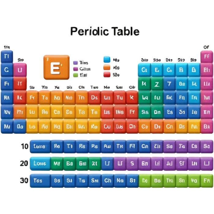 periodic table emoji
