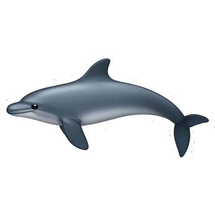 narrow ridged finless porpoise emoji
