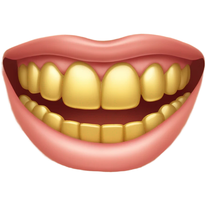 Gold tooth emoji