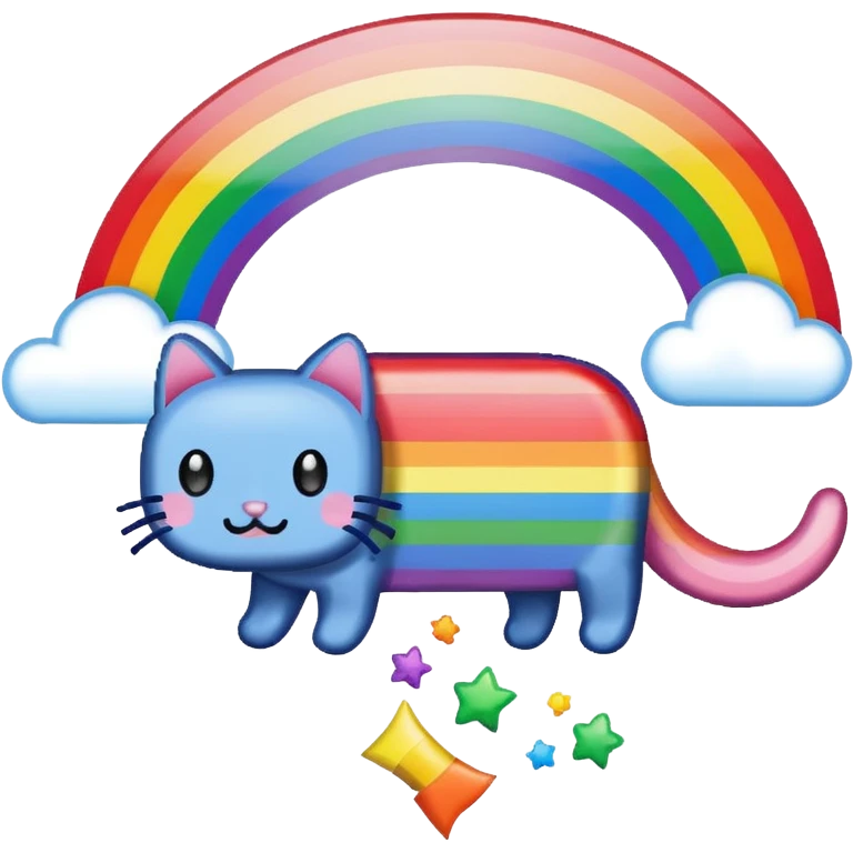 Nyan cat emoji