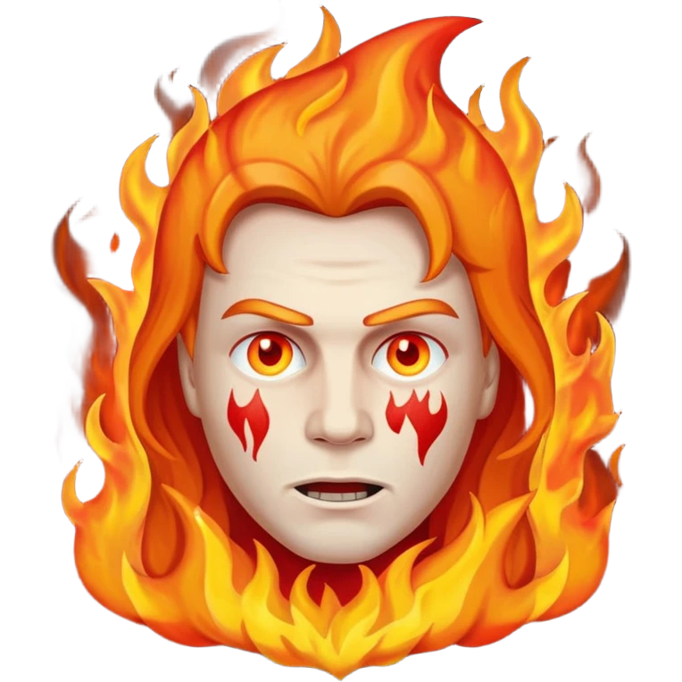 Can you make a banner that says Michael the killer on fire? emoji