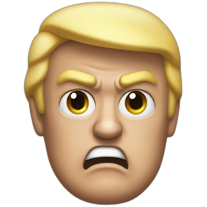Donald Trump Angry  emoji