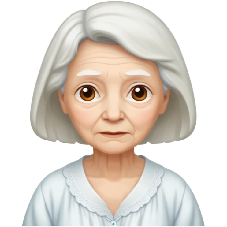 The Grandmother in the fairy tale Little Red Riding Hood emoji
