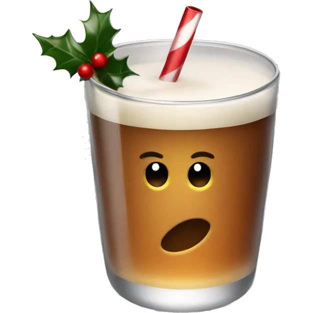 Christmas drink  emoji