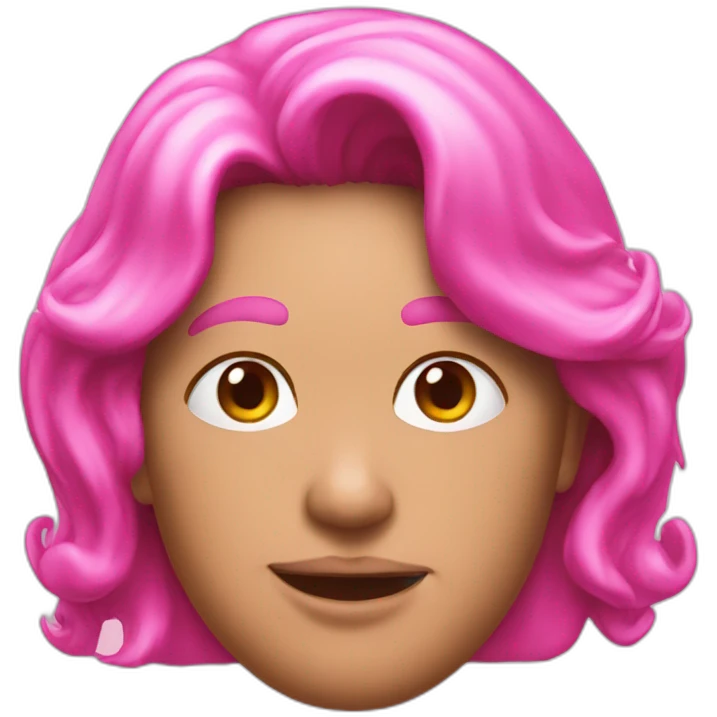 Pink magnum emoji