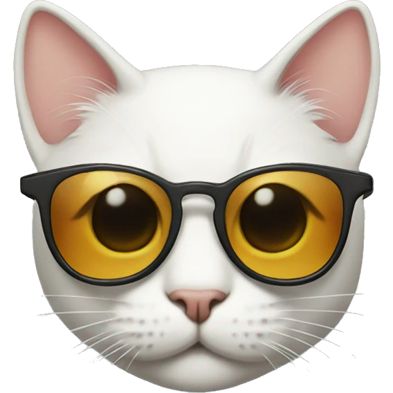 Cat with sunglasse emoji