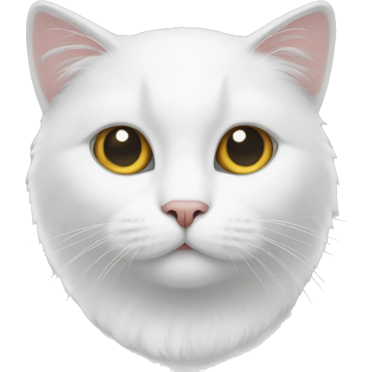 White cat emoji