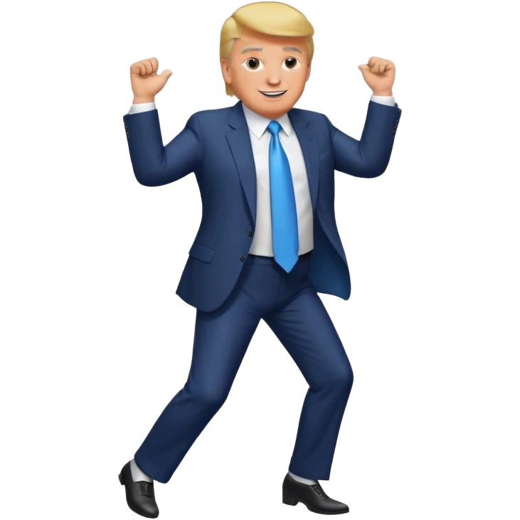 Donald Trump bailando  emoji