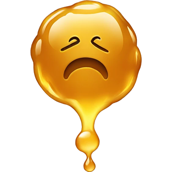 glob of honey emoji