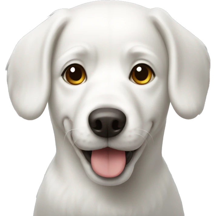 White dog emoji