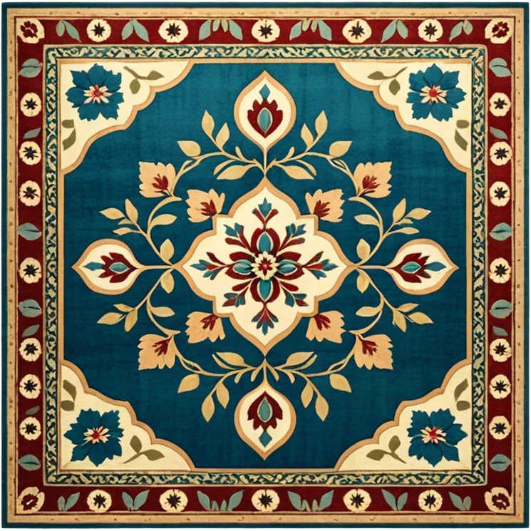 carpet with old design emoji