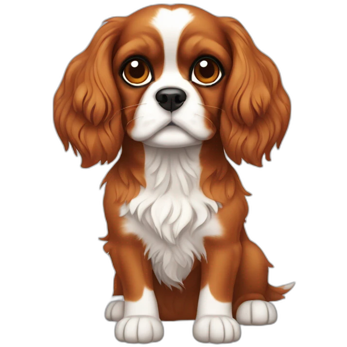 cavalier king charles spaniel emoji