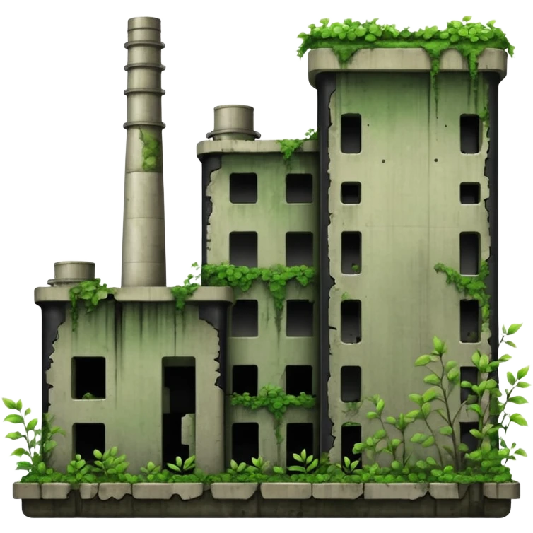 the power plant ruins emoji