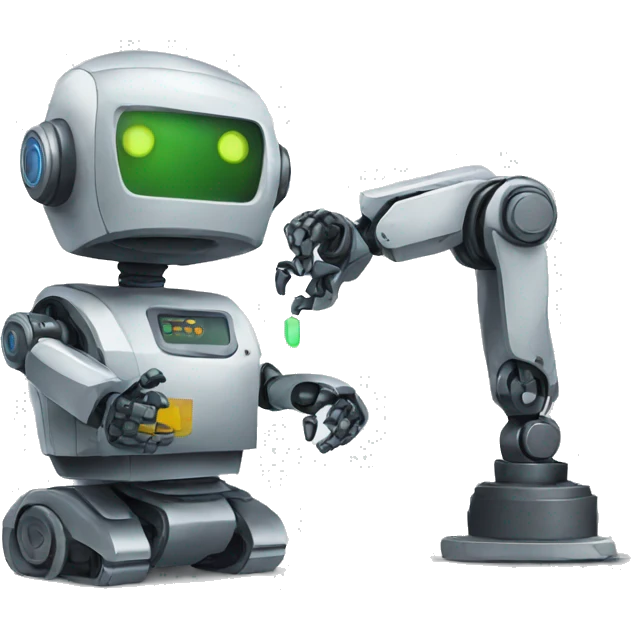 ROBOT working emoji