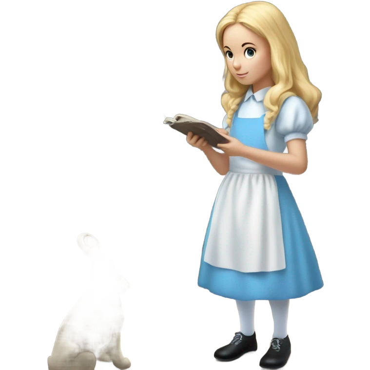 Alice in wonderland emoji