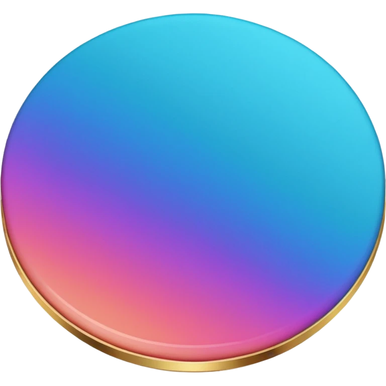 
coin color in in gradient of turquoise, blue, pink, purple, and coral
Rotate coin 45 degree   emoji