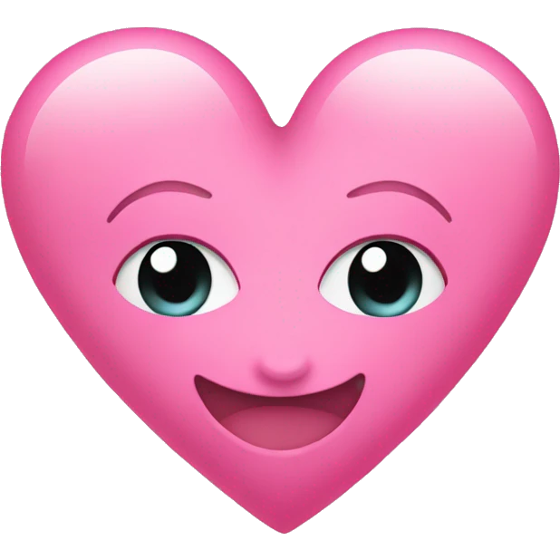 Pink heart  emoji