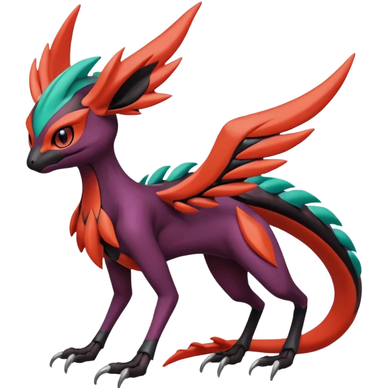 Meloetta-Yveltal-Noivern-Pokémon-Fakémon-creature emoji