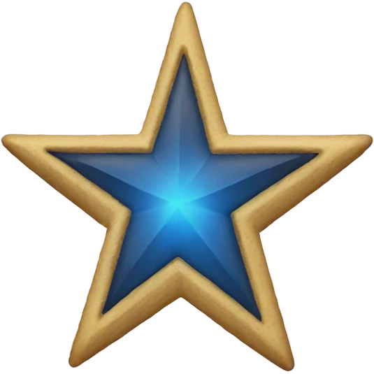 Blue star emoji