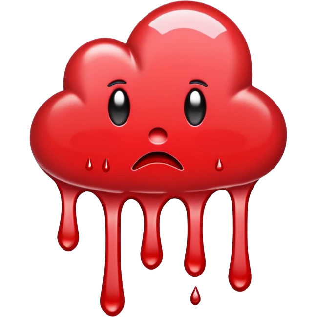 THE WORD FACTS in graffiti red emoji