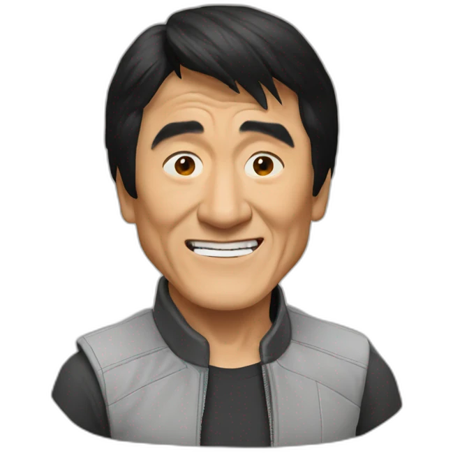 Jackie Chan stunt emoji