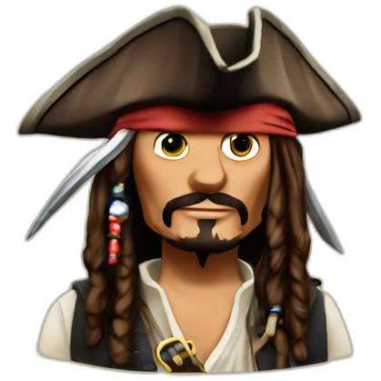 Captain Jack Sparrow emoji