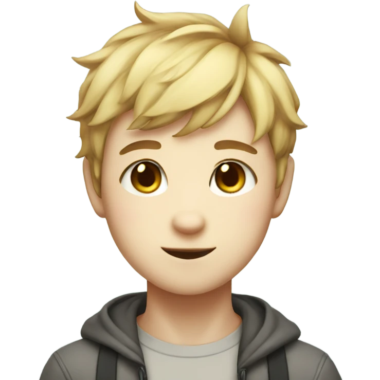 kawaii cat boy emoji