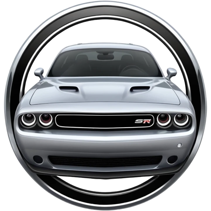 Dodge challenger srt logo emoji