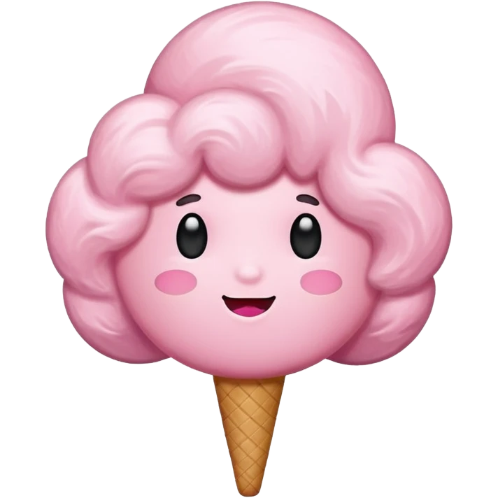 Candy floss emoji