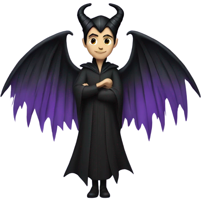 maleficent with wings emoji