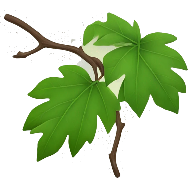 leaves on a branch emoji