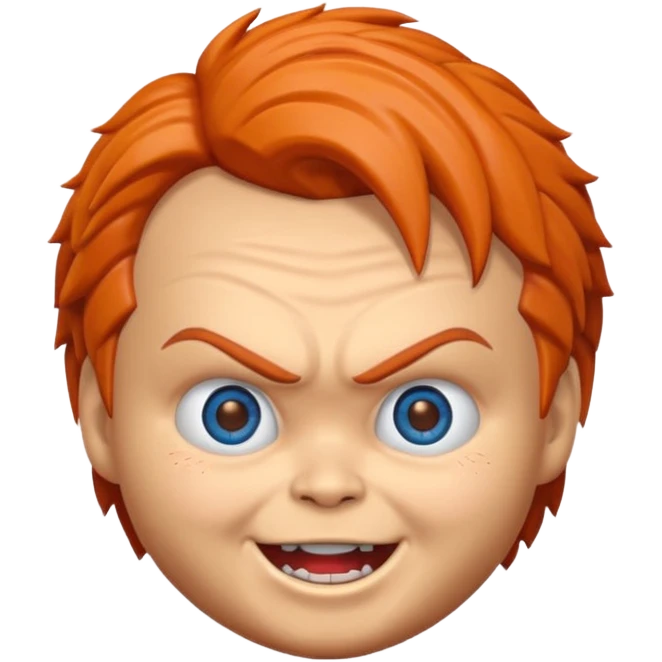 Un emojin de chuky emoji