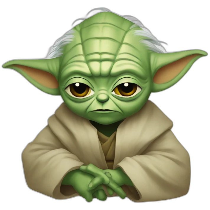 YODA LLORANDO emoji