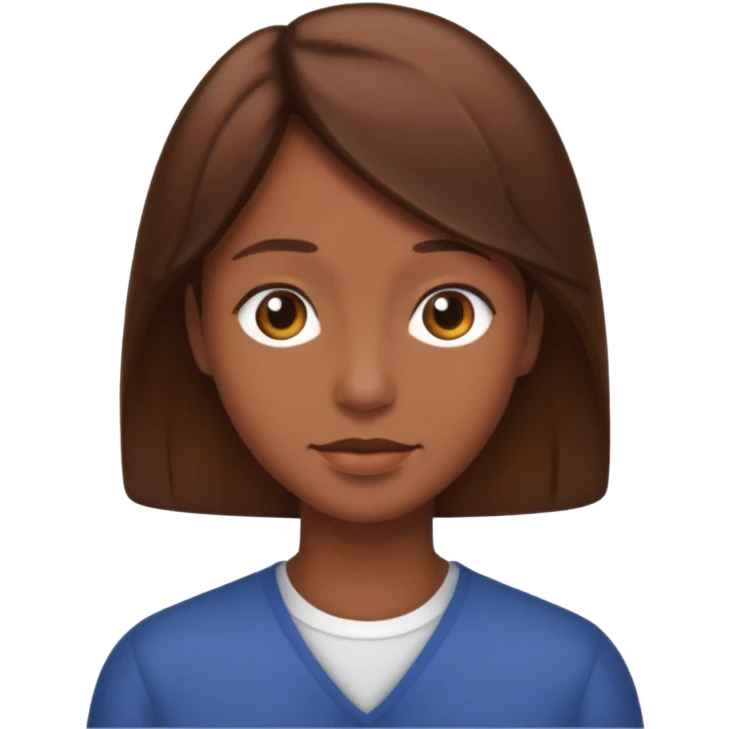 pero de pelo marrón emoji