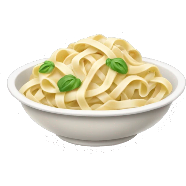 fettuccine alfredo emoji