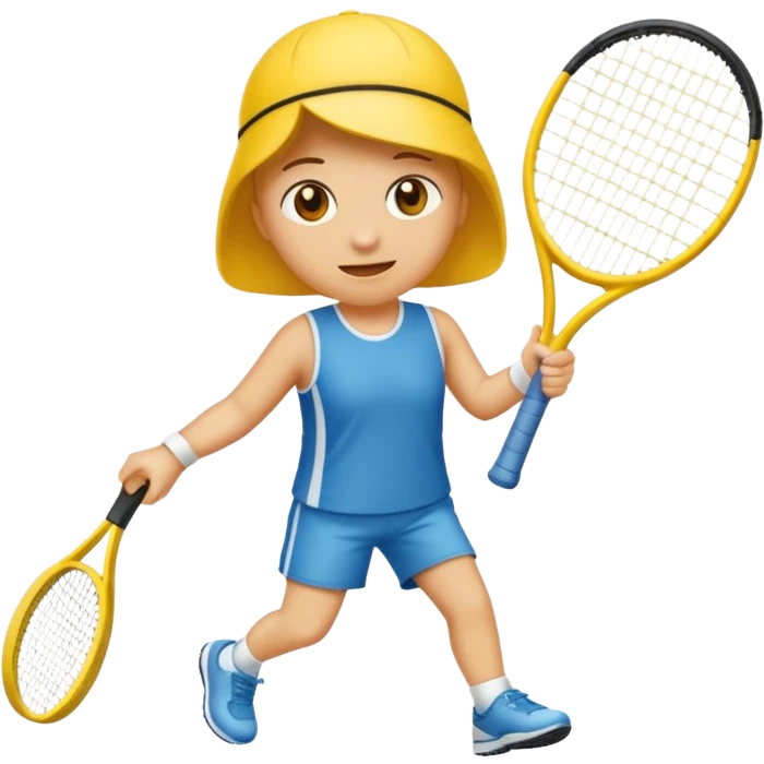 maak en emoji die moe is door het sporten het heeft een tennis band op zijn hoofd en hij is super moe die ook zweet druppels heeft  emoji